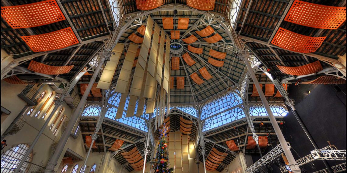 Interior de la sede del festival