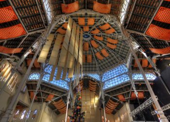 Interior de la sede del festival