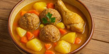 Guiso de pelotas murcianas