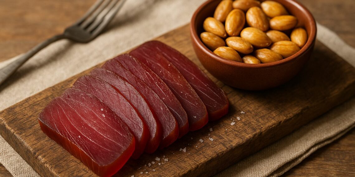 Mojama de Atún con Almendras