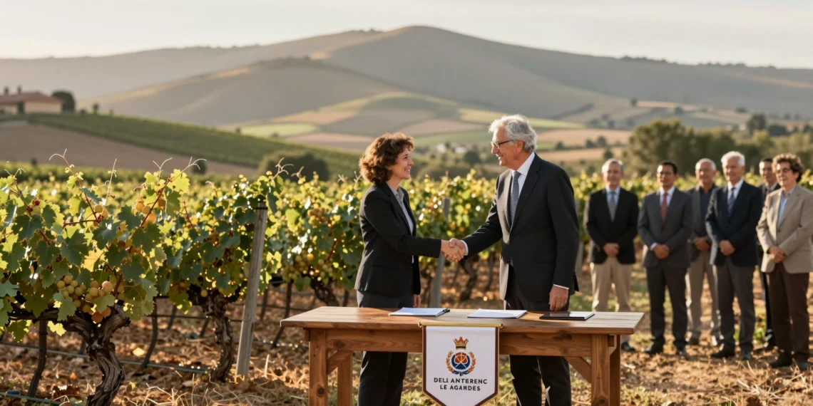 Profesionales de EDA Drinks & Wine Campus y NEIKER estrechan la mano entre viñedos de la Rioja Alavesa en Laguardia