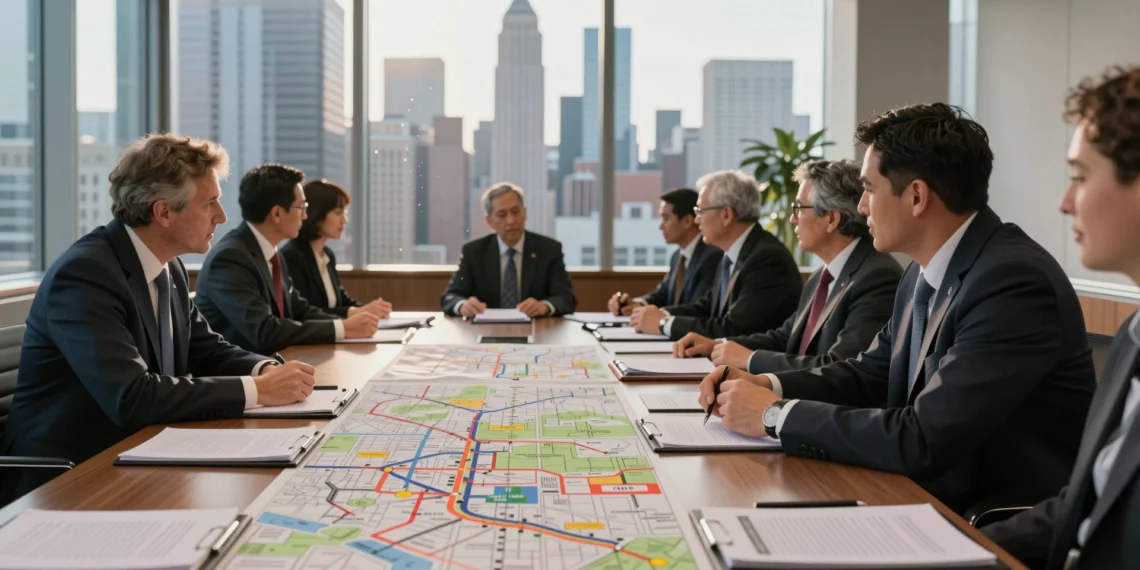 Reunión oficial entre autoridades españolas y responsables del transporte de Nueva York sobre movilidad urbana