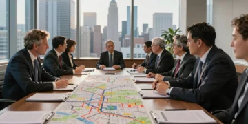 Reunión oficial entre autoridades españolas y responsables del transporte de Nueva York sobre movilidad urbana
