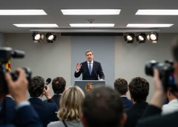 Pedro Sánchez en rueda de prensa defiende el indulto a Laura Borràs ante los medios de comunicación